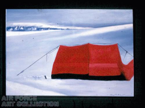 SURVIVAL TENT AT THULE AFB, GREENLAND